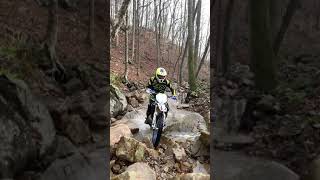 Hard Enduro Up a Creek with a One Foot Paddle...