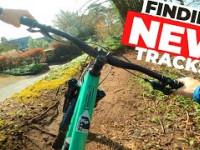 FINDING MTB TRACKS AT CASTELL COCH !