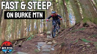 Burke Mountain Biking / Upper Elevator /...