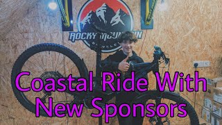 A COASTAL XC Ride with our NEW SPONSORS, ROCKY...