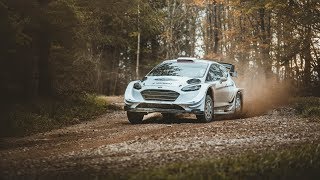WRC M-SPORT test with Gus Greensmith
