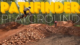 Riding the Pathfinder Playground for the first...