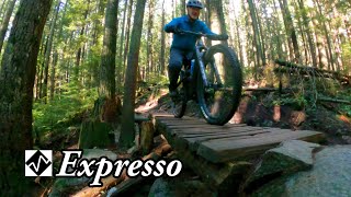 Trail Mounted Camera - MTB Riding on Expresso