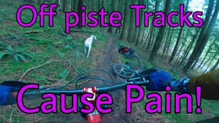 OFF PISTE Tracks Cause PAIN!!