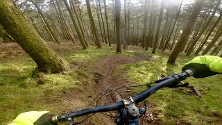 Setmurthy | Steep turns (uppper) mtb trail POV