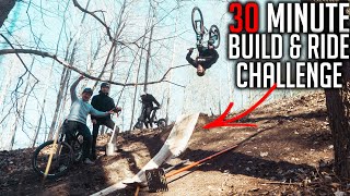 30 MINUTE CHALLENGE - BUILD A TRICKABLE JUMP...