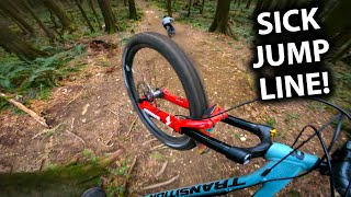 Riding the SICKEST Jump line at a Local...