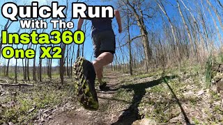 Quick Run with the Insta360 One X2 plus a...
