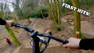 FIRST TESTS on my Backyard Dirt Jumps - The...