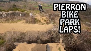 PIERRON BIKE PARK LAPS WITH WORLD CHAMP &...