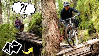 Should Have Ridden This Double Black Like She...