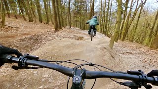 Driver 8 - Black freeride trail with a 5 year...