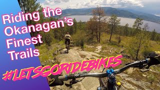 Technical black diamond trails from top to...