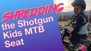 REAL mountain biking with your little one! |...