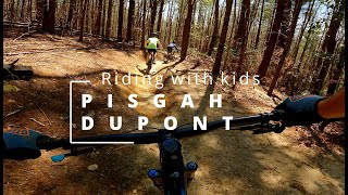 Mountain biking Pisgah and Dupont trails in NC...