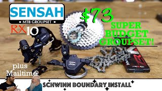 Budget Sensah RX10 Groupset Install & Mailtime