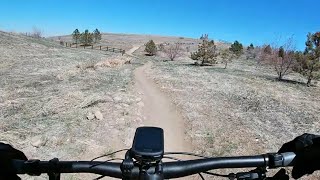 Riding Hill Loop (Green/Beginner) with a Fat Bike