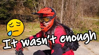A Quick Ride Down Lower Black Mountain •...