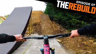 BUILDING AND RIDING TWO NEW DIRT JUMP FEATURES...