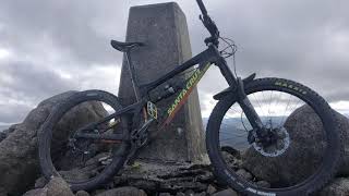 Biking Mount Keen