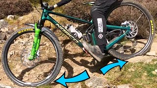 RIDING WITH 9PSI IN MY TYRES!!! (CUSH CORE...