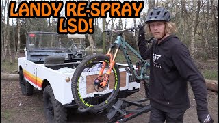 LAND ROVER PAINT & SHRED LSD!