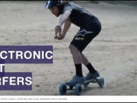 E-Dirt surf/MTB in a dust bowl