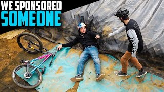 RIDING THE FULL SLOPESTYLE COMPOUND WITH OUR...