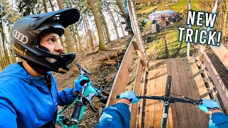 Neuen Trick gelernt! | Enduro MTB, Airbag +...
