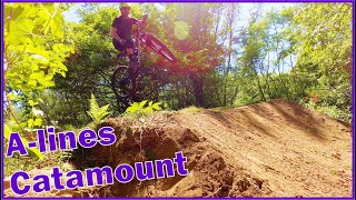 Secret A-lines on Dirt Jumps and Powerlines ||...