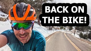 Back on the bike after hand surgery - AND GOOD...