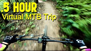 One Half Hour Of MTB POV DOWNHILL 4k //...