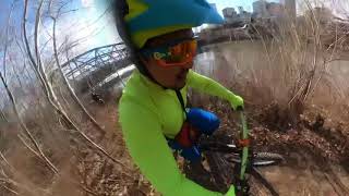 Edmonton Queen Trail, big boys sending it over...