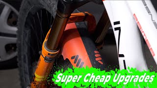Super Cheap MTB Upgrades for your Mountain Bike