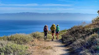 Backpacking on Santa Cruz Island  - Prisoners...
