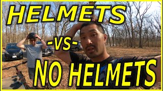 Counting Helmets and No Helmets at Palos