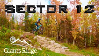 Giants Ridge mountain biking down Sector 12,...