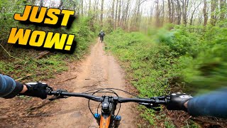 Extremely Wet Mountain Biking Ride With Giant...