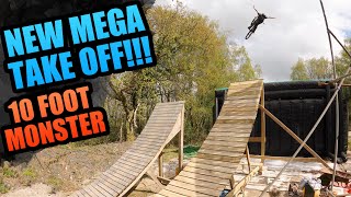 BUILDING NEW MEGA 10 FOOT RAMP!!!