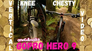 GoPro Hero 9 Vertical Video Mountain Biking in...