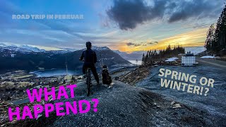 SPRING ALLREADY? - ROAD TRIP WITH A TRAIL DOG...