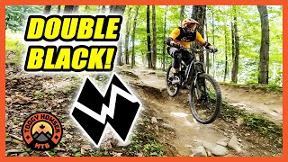 Double Black Diamond Trails in Quebec are NO joke!
