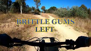 Stromlo Bike Partk Beginnerts areas bottom section