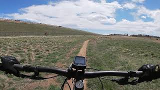 Riding Greenwood Loop Back to the Parking Lot