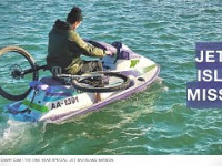 Channel crossing with my new bike/ski? THE ONE...
