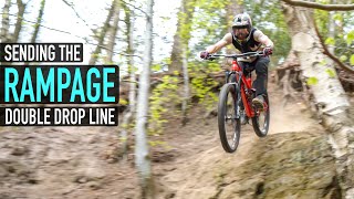 RIDING A RAMPAGE LINE// WOULD YOU RIDE THIS...