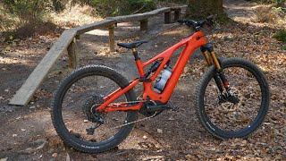 Riding the Specialized Levo Pro 2022 at Rogate...