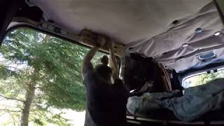 Hangboard installation 2018 Ford Transit...