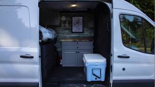 Finishing Touches 2018 Ford Transit Conversion...