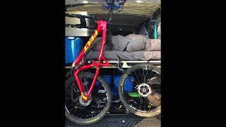 Bike Mount 2018 Ford Transit Conversion Part 9